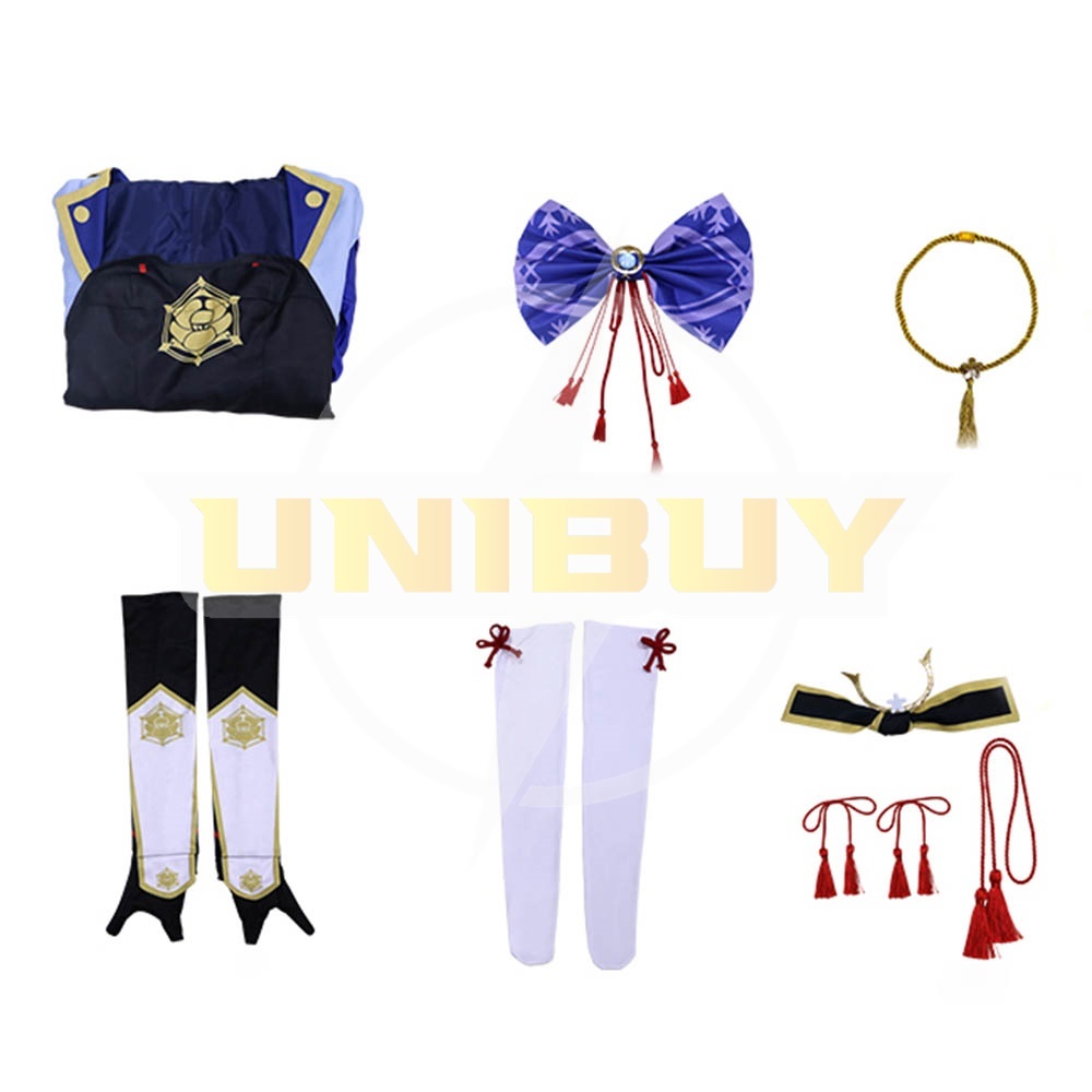 Genshin Impact Kamisato Ayaka Costume Cosplay Suit Unibuy