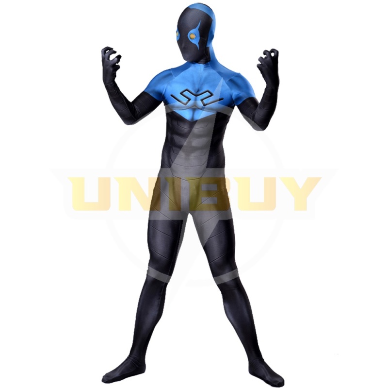 Young Justice Blue Beetle Costume Cosplay Suit Bodysuit For Men Kids Unibuy