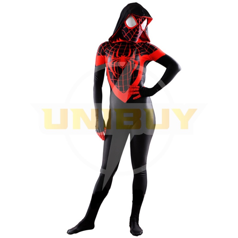Spider-Man Miles Moreals Spider Girl Costume Cosplay Suit Bodysuit For Men Kids Unibuy