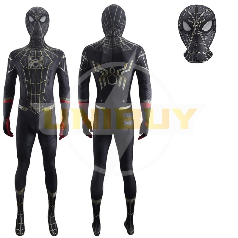 Spider-Man 3 No Way Home Costume Cosplay Suit Peter Parker Bodysuit For Men Kids Unibuy