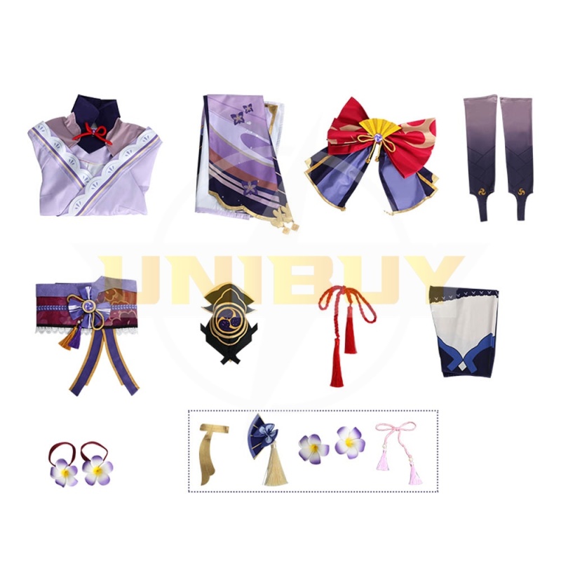 Genshin Impact Baal Costume Cosplay Suit Ver.1 Unibuy