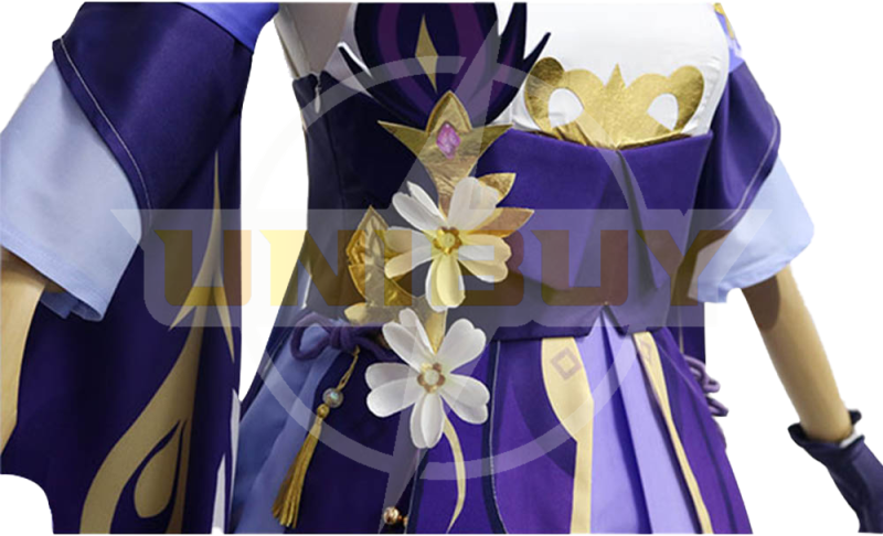Genshin Impact Keqing Costume Cosplay Suit Ver.2 Unibuy