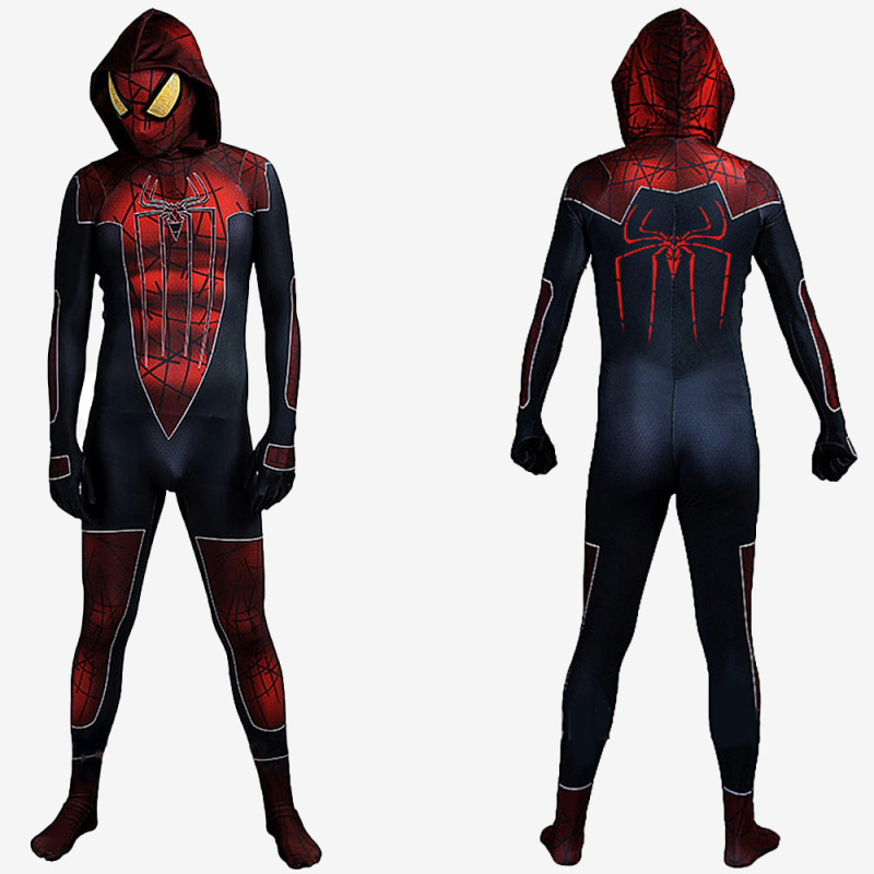 The Amazing Spider-Man Costume Cosplay Suit Bodysuit For Men Kids Unibuy