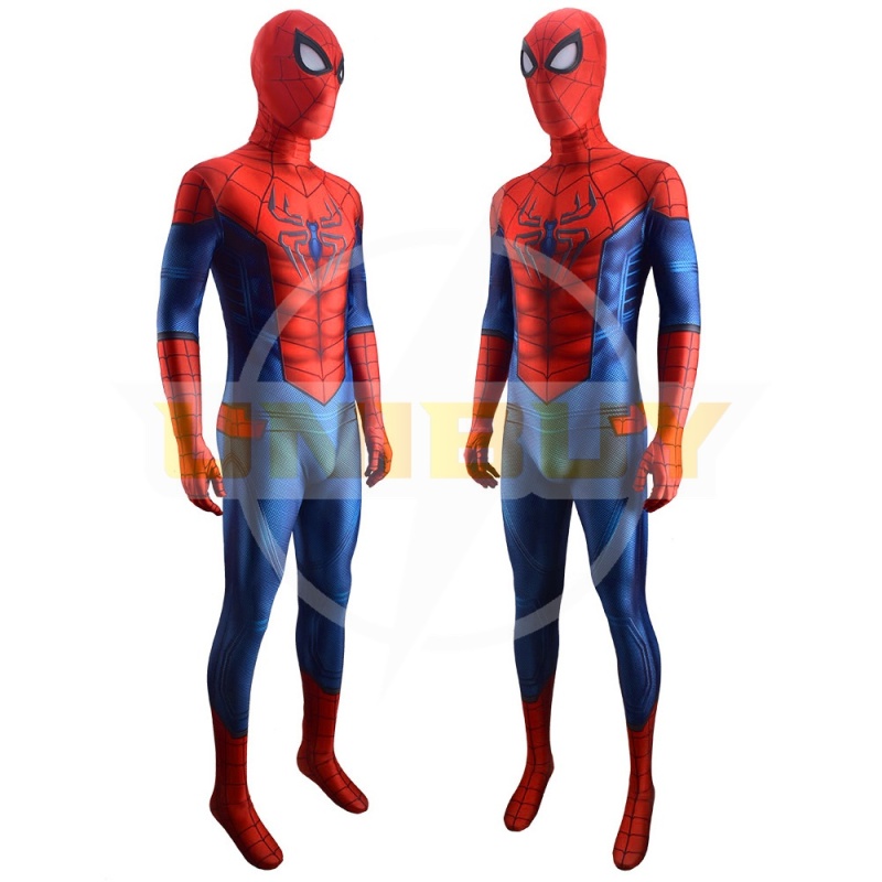 Marvel's Avengers Endgame DLC PS5 Spider-Man Costume Cosplay Suit Bodysuit For Men Kids Unibuy