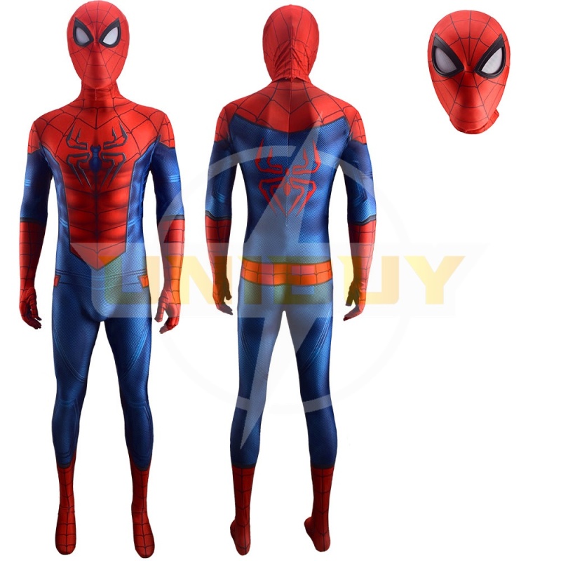 Marvel's Avengers Endgame DLC PS5 Spider-Man Costume Cosplay Suit Bodysuit For Men Kids Unibuy