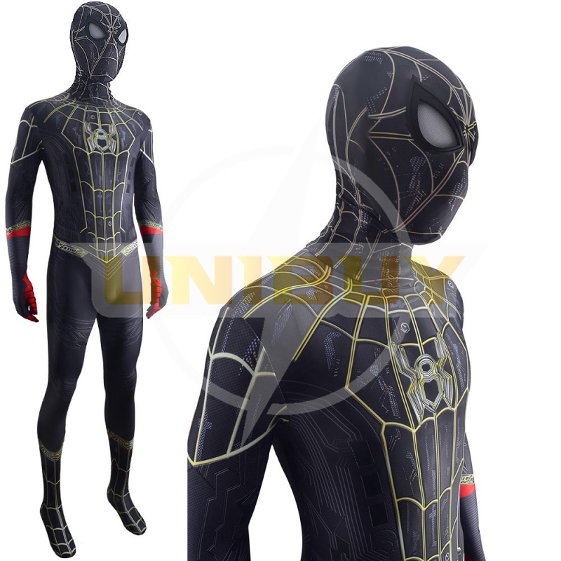 Spider-Man 3 No Way Home Costume Cosplay Suit Peter Parker Bodysuit For Men Kids Unibuy