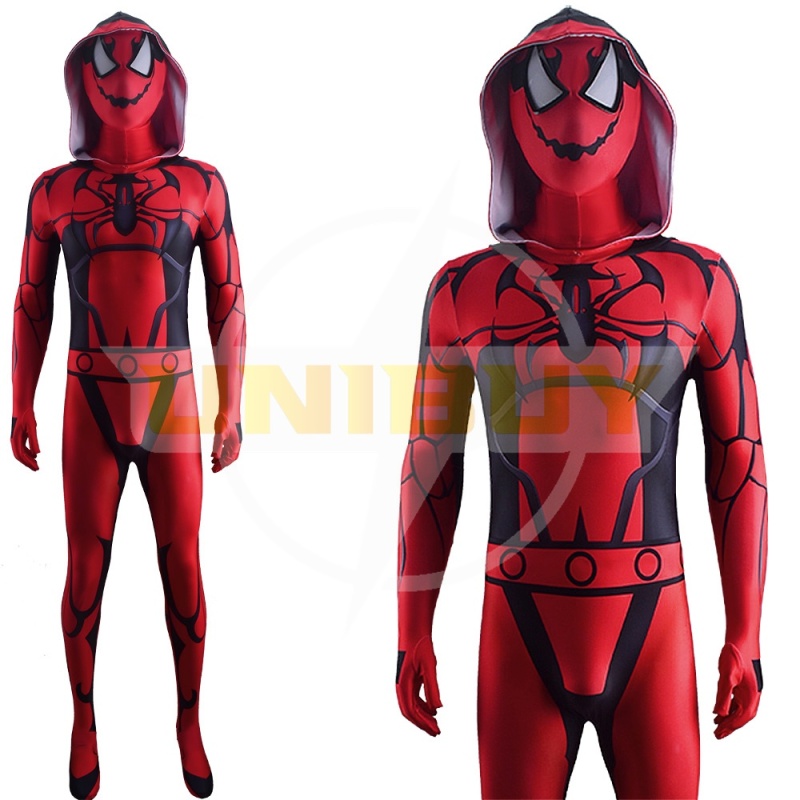 Venom Agent Carnage Costume Cosplay Suit Bodysuit For Men Kids Unibuy