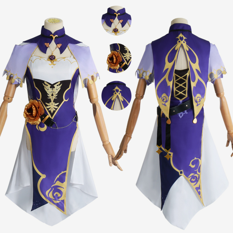 Genshin Impact Lisa Costume Cosplay Suit Unibuy