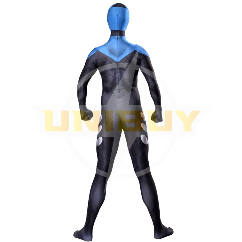 Young Justice Blue Beetle Costume Cosplay Suit Bodysuit For Men Kids Unibuy