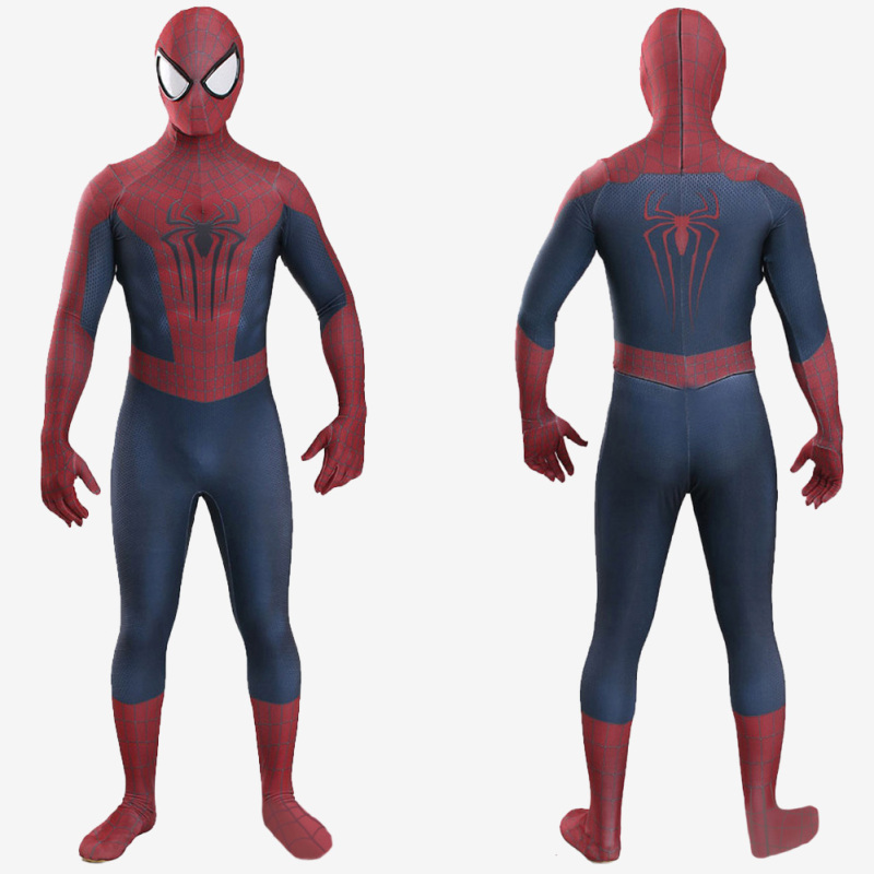 The Amazing Spider-Man Costume Cosplay Suit Peter Parker Bodysuit For Men Kids Unibuy