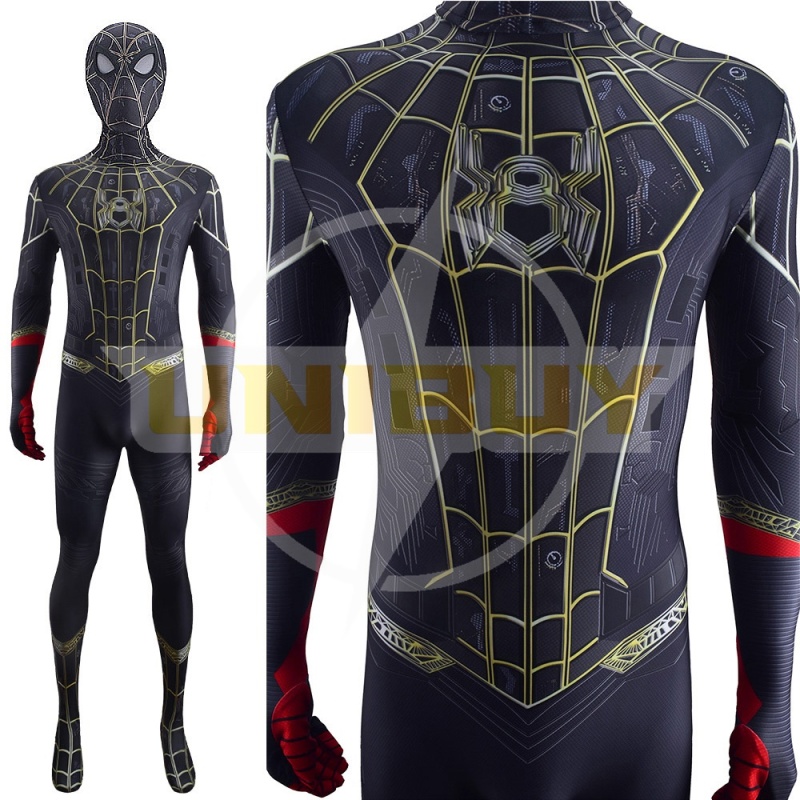 Spider-Man 3 No Way Home Costume Cosplay Suit Peter Parker Bodysuit For Men Kids Unibuy