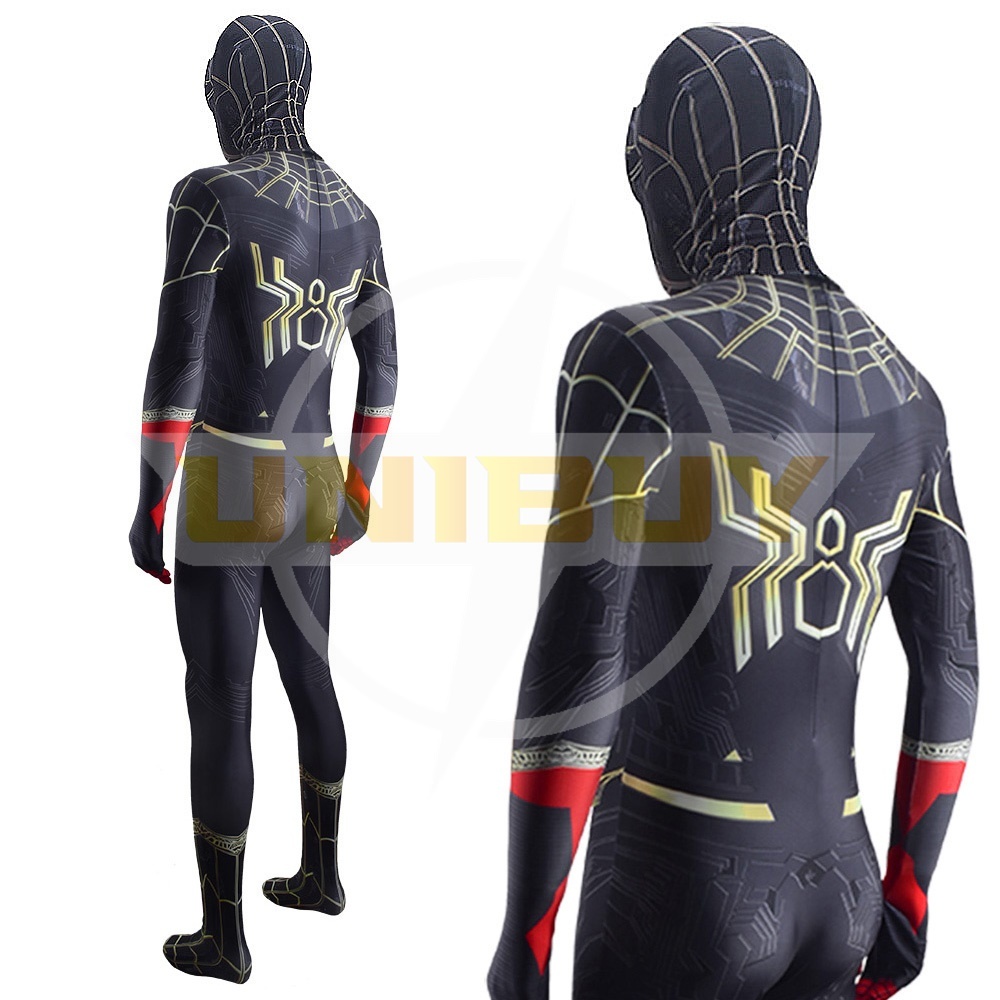Spider-Man 3 No Way Home Costume Cosplay Suit Peter Parker Bodysuit For Men Kids Unibuy