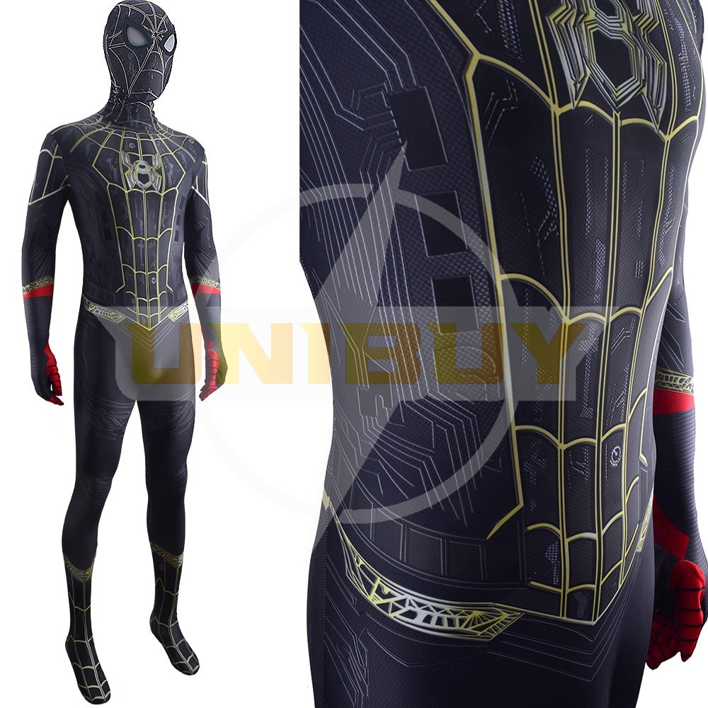 Spider-Man 3 No Way Home Costume Cosplay Suit Peter Parker Bodysuit For Men Kids Unibuy