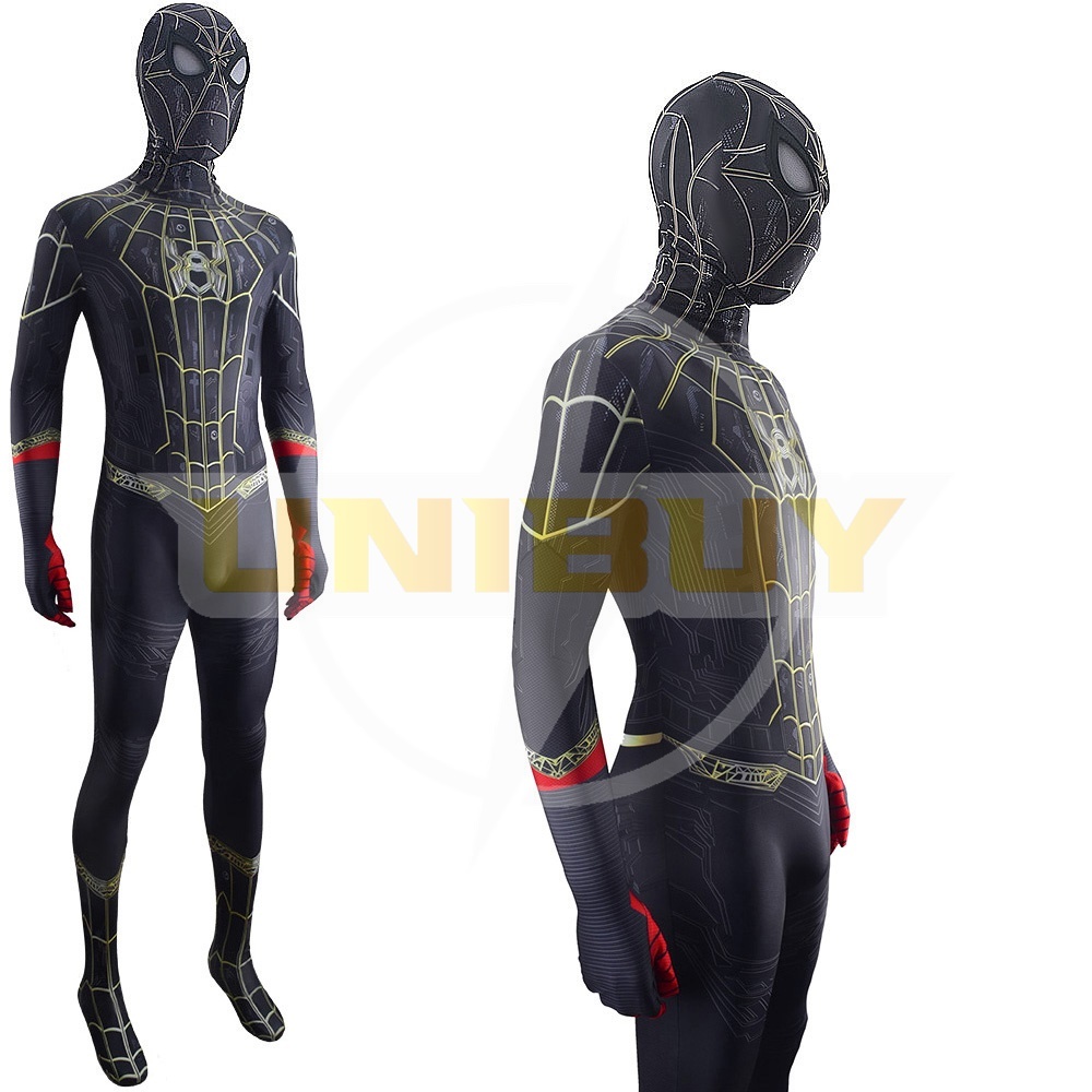Spider-Man 3 No Way Home Costume Cosplay Suit Peter Parker Bodysuit For Men Kids Unibuy