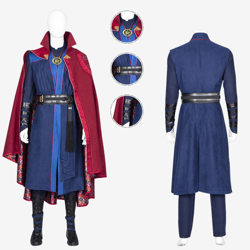 Doctor Strange in the Multiverse of Madness Costume Cosplay Suit with Cloak Unibuy