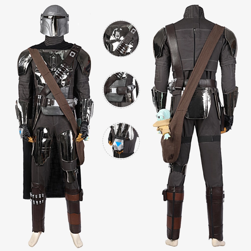 The Mandalorian Season 2 Costume Cosplay Suit with Cloak Unibuy
