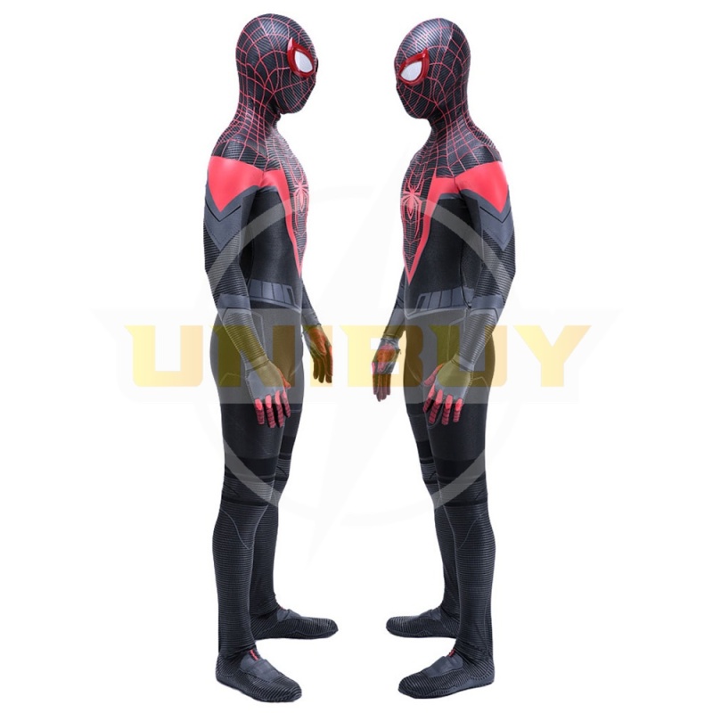 Spider-man PS5 Spider-Man Costume Miles Morales Cosplay Suit Bodysuit For Men Kids Unibuy