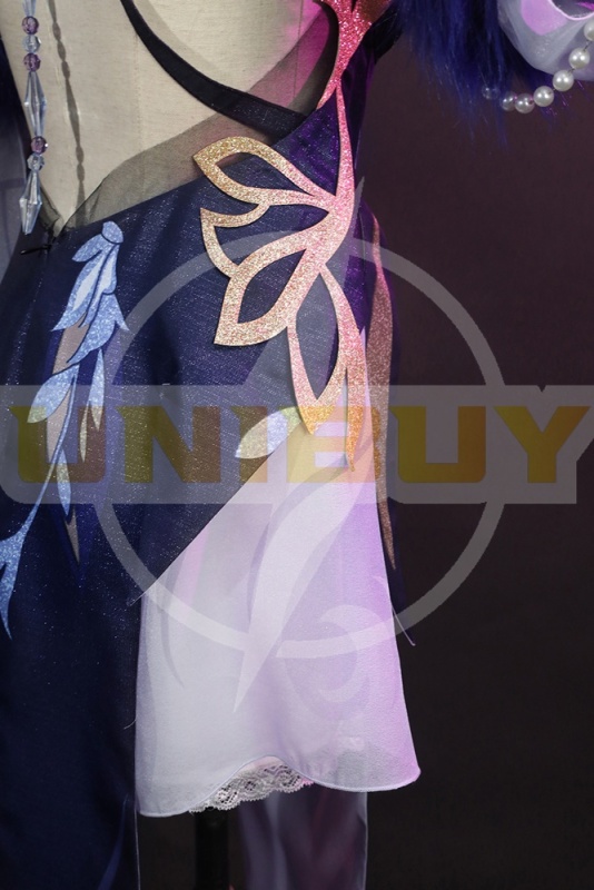 Ningguang Orchid's Evening Gown Costume Cosplay Dress Genshin Impact Unibuy