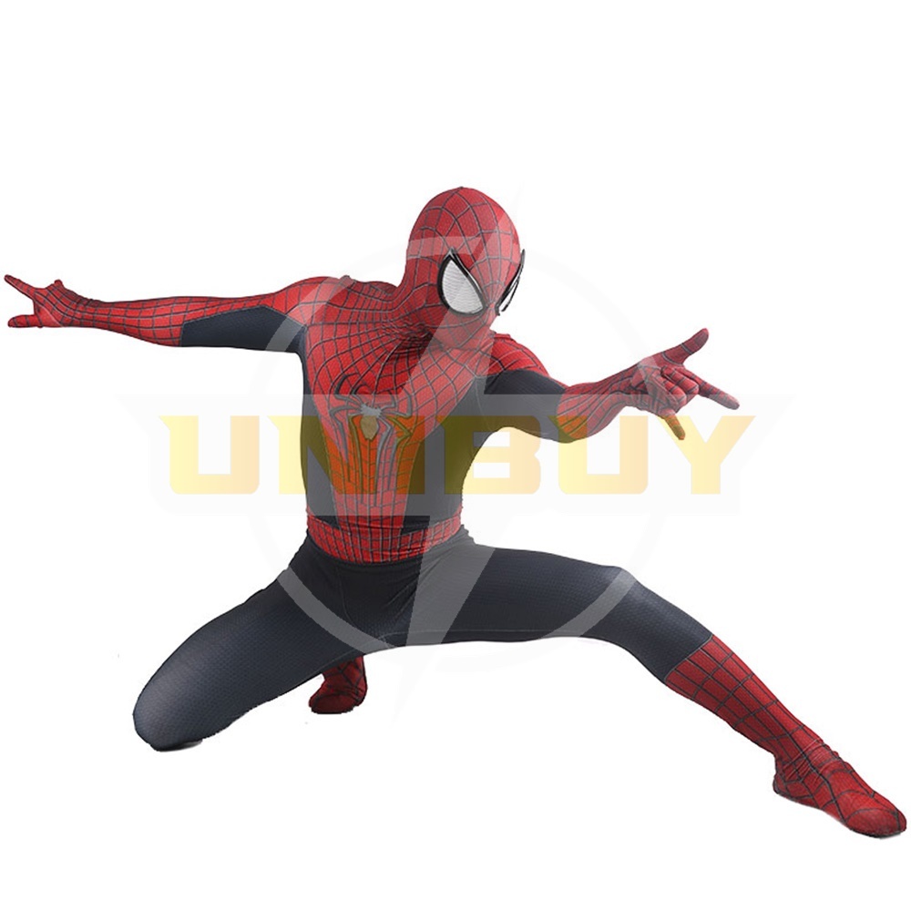 The Amazing Spider-Man Costume Cosplay Suit Peter Parker Bodysuit For Men Kids Unibuy