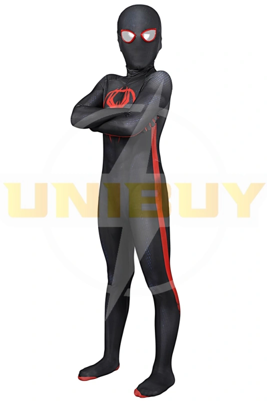 Spider-Man: Across The Spider-Verse Costume Cosplay Suit Kids Miles Morales Unibuy