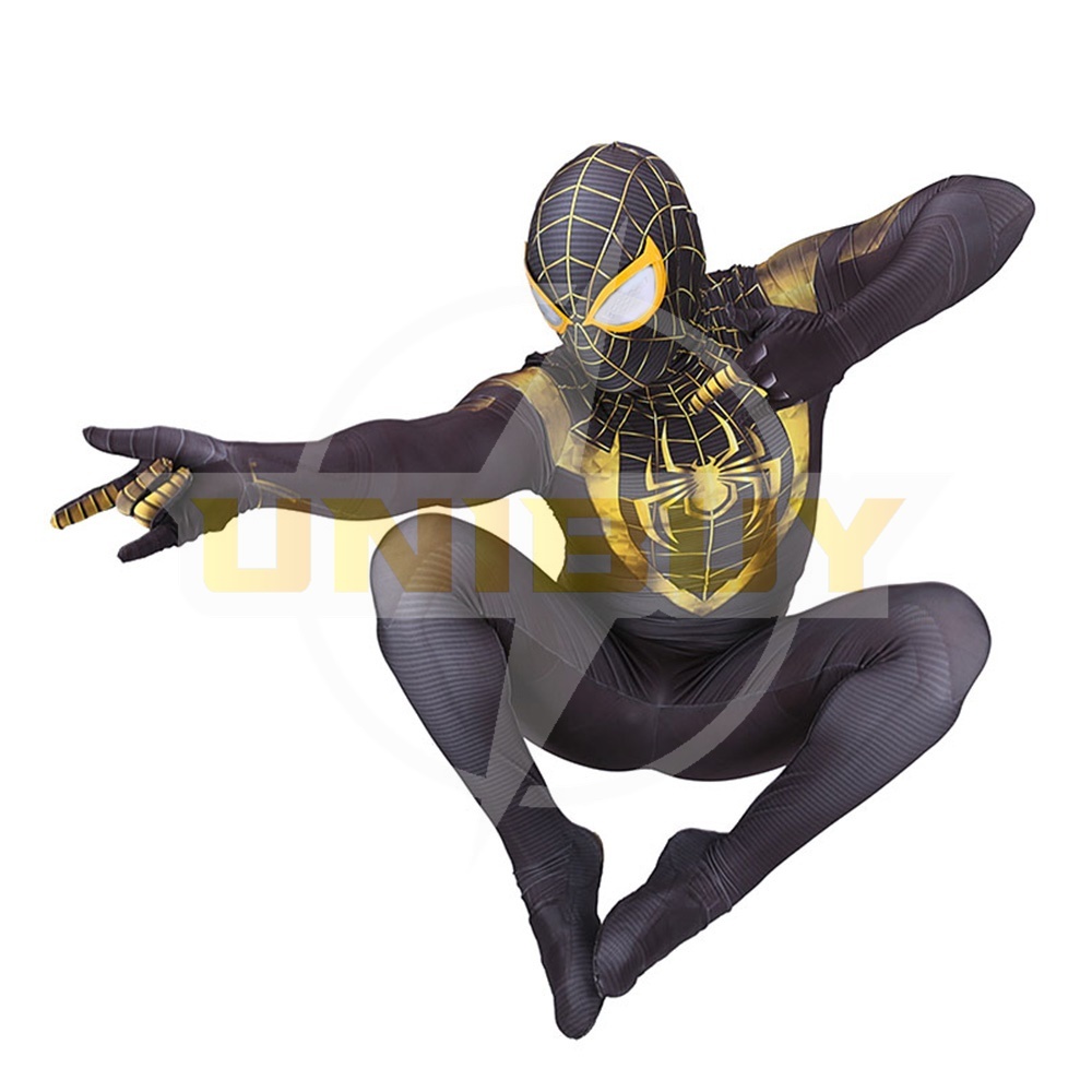 Spider-man PS5 Spider-Man Costume Miles Morales Uptown Pride Cosplay Suit Bodysuit For Men Kids Unibuy