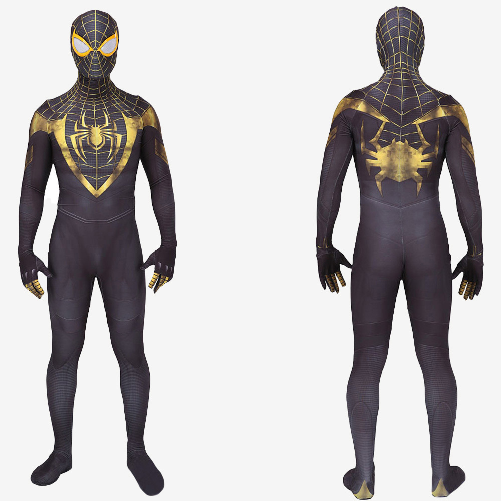 Spider-man PS5 Spider-Man Costume Miles Morales Uptown Pride Cosplay Suit Bodysuit For Men Kids Unibuy