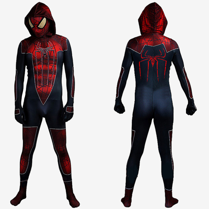 Amazing Spiderman Costume Peter Parker Cosplay Suit Bodysuit For Men Kids Unibuy