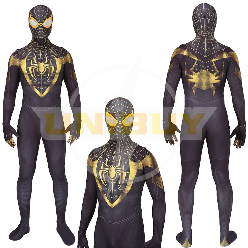Spider-man PS5 Spider-Man Costume Miles Morales Uptown Pride Cosplay Suit Bodysuit For Men Kids Unibuy
