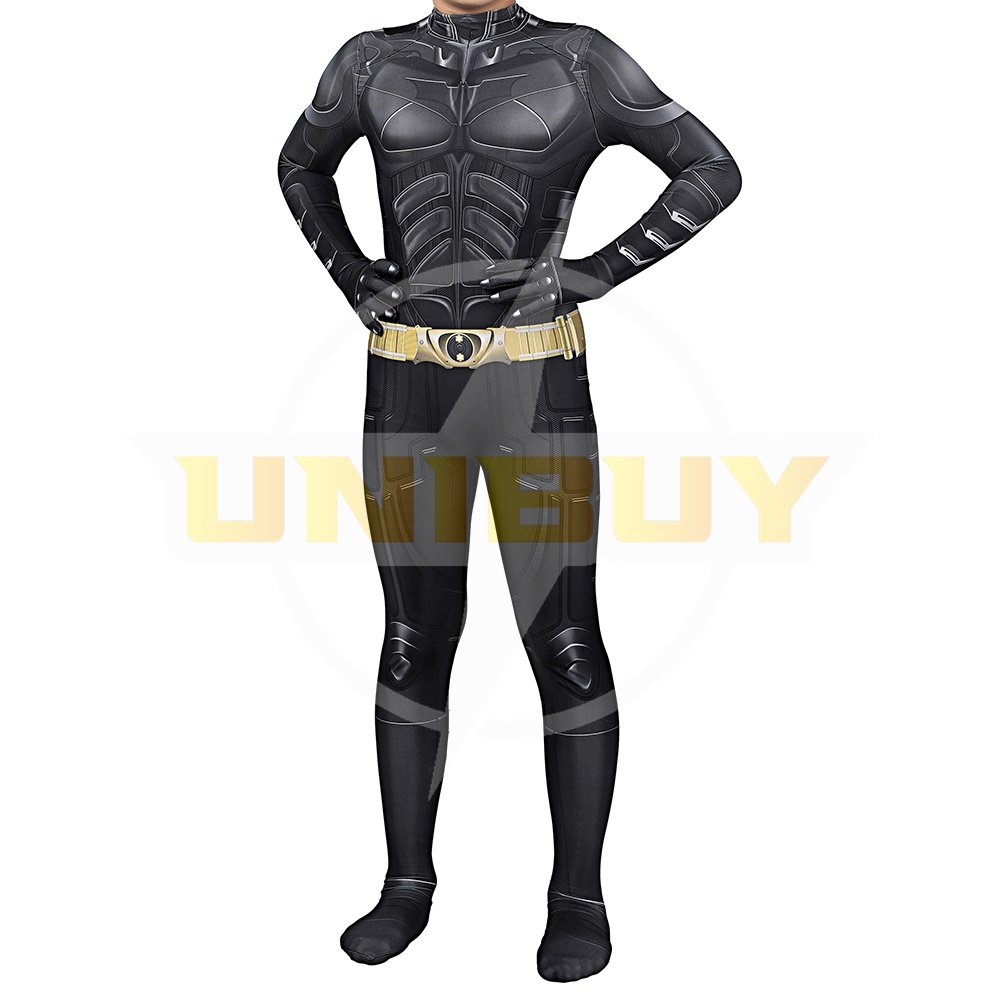 The Dark Knight Rises Batman Costume Cosplay Suit Kids Bruce Wayne Unibuy
