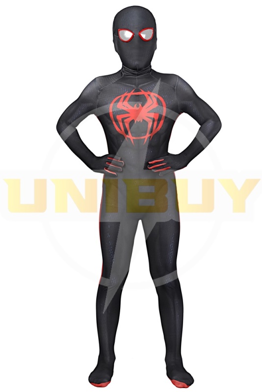 Spider-Man: Across The Spider-Verse Costume Cosplay Suit Kids Miles Morales Unibuy