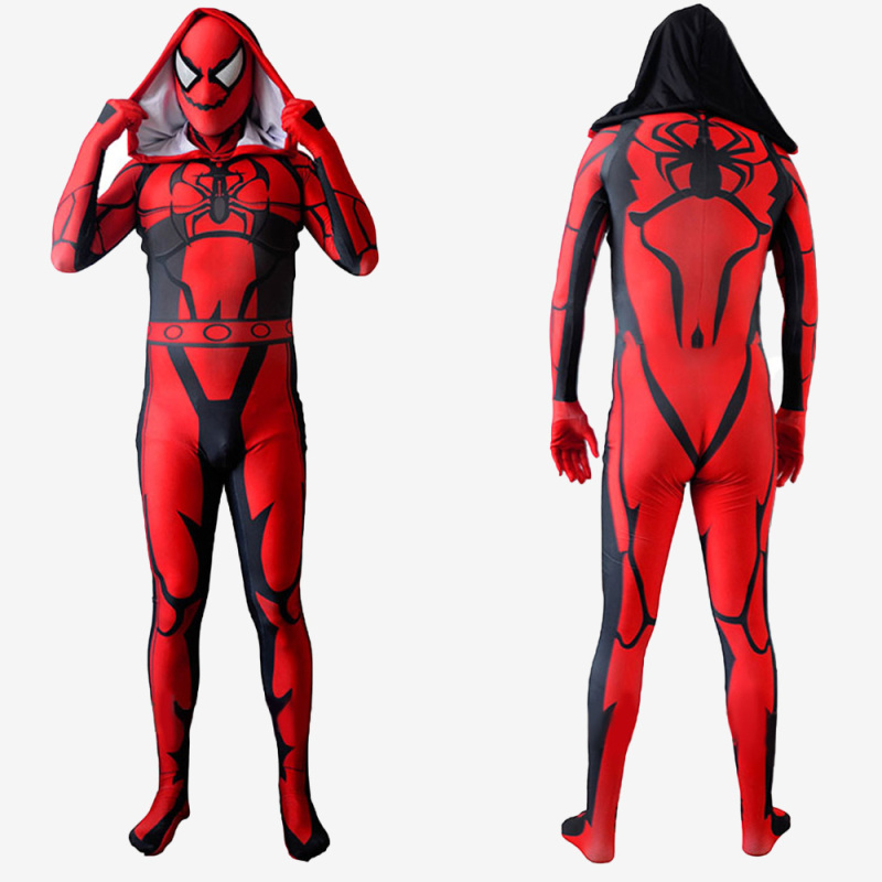 Venom Costume Cosplay Suit Cool Agent Carnage Bodysuit For Men Kids Unibuy