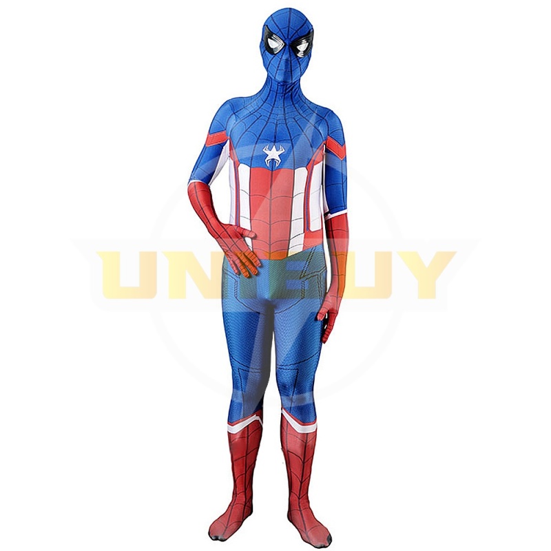 Avengers Costume  Captain America Spider Man Cosplay Suit Bodysuit For Men Kids Unibuy