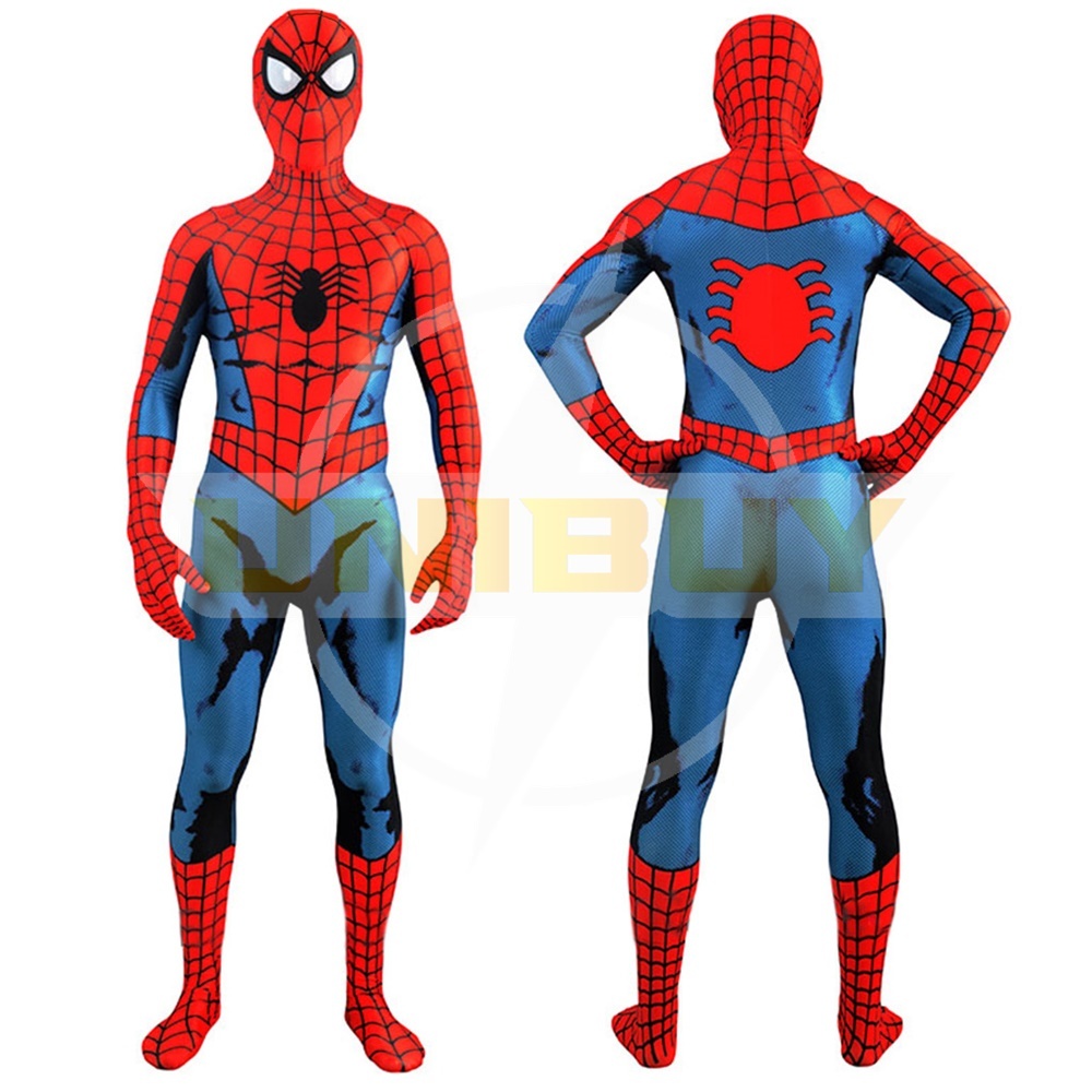 Romita Spiderman Costume Cosplay Suit Peter Parker Bodysuit For Men Kids Unibuy