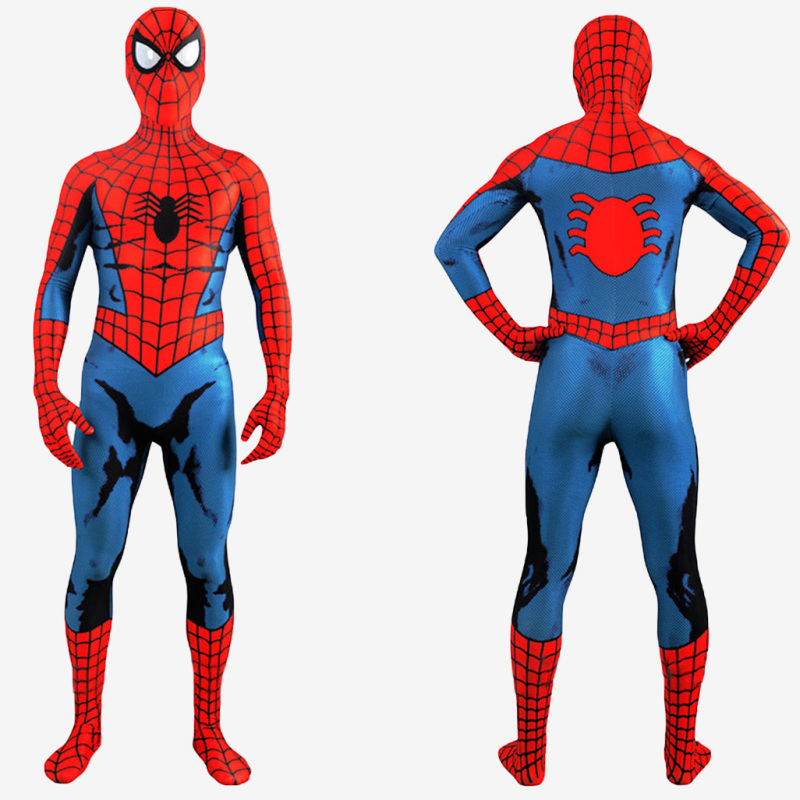 Romita Spiderman Costume Cosplay Suit Peter Parker Bodysuit For Men Kids Unibuy