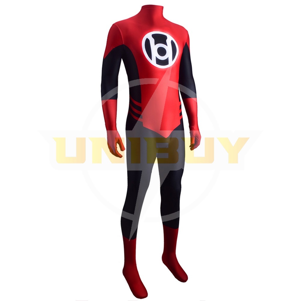Green Lantern Costume Red Lantern Corps Cosplay Suit Bodysuit For Men Kids Unibuy