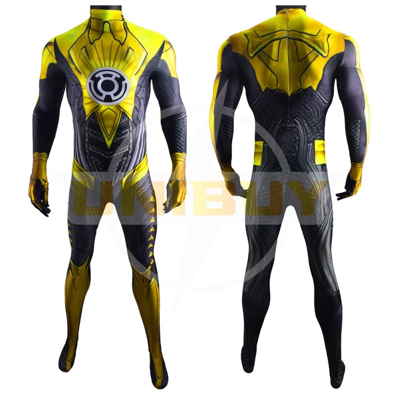 DC comic Costume Thaal Sinestro Cosplay Suit For Kids Men Unibuy