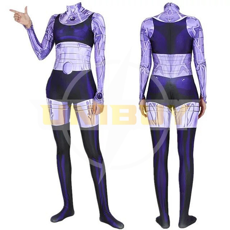 Teen Titans Costume Cosplay Starfire Koriand'r Jumpsuit Bodysuit Unibuy Women Kids