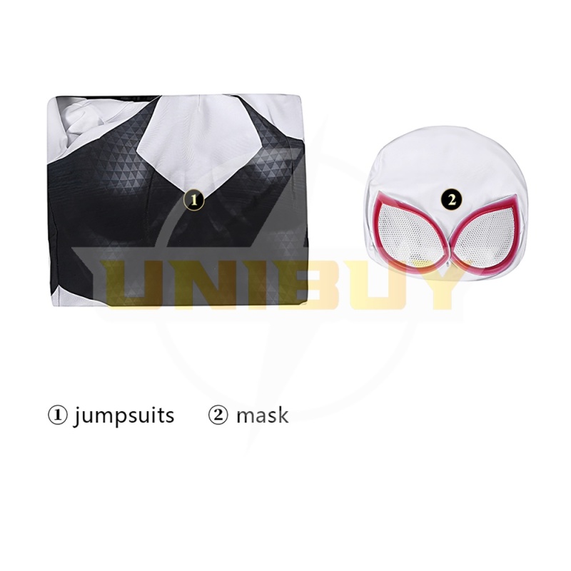 Spider-Man: Across The Spider-Verse Spider-Gwen Costume Cosplay Suit  Gwen Stacy Unibuy