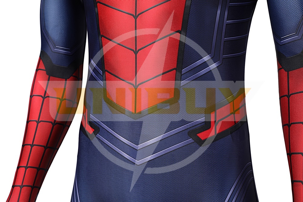 Marvel's Avengers PS5 Spider-Man Costume Cosplay Suit Unibuy