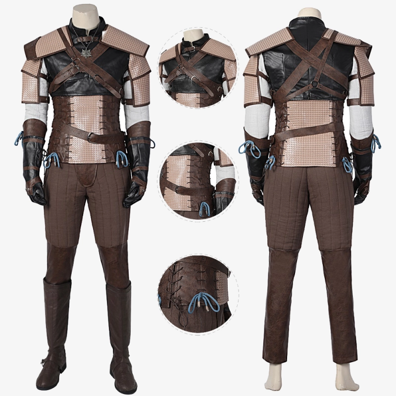 The Witcher 3 Wild Hunt Geralt of Rivia Costume Cosplay Suit Unibuy