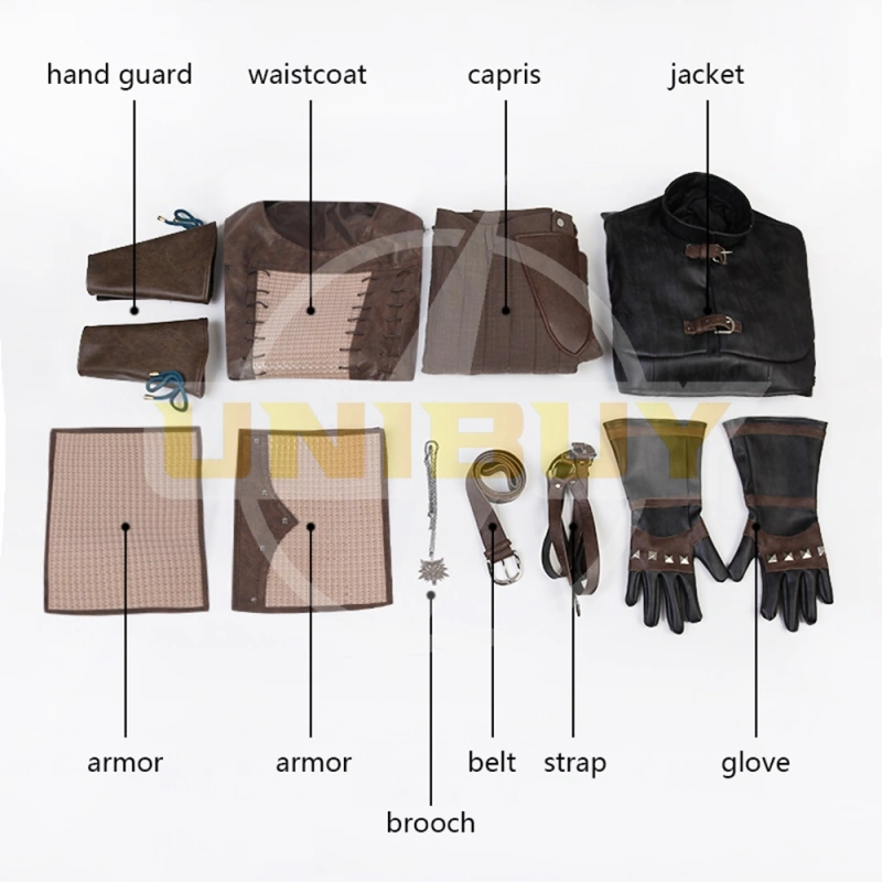 The Witcher 3 Wild Hunt Geralt of Rivia Costume Cosplay Suit Unibuy