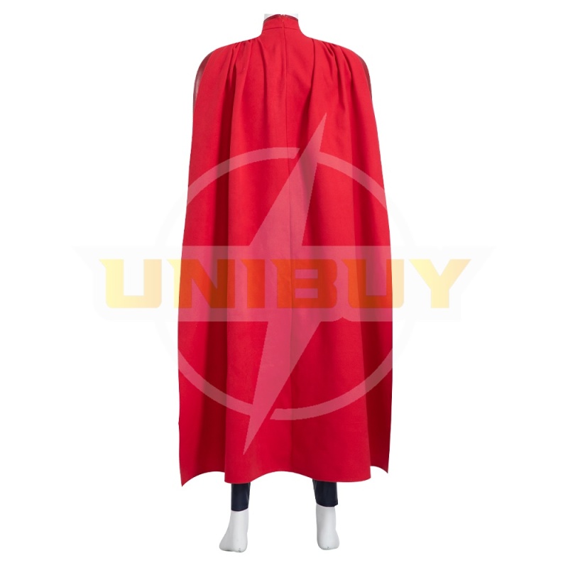 Superman DC Comics Jon Kent Costume Cosplay Suit with Cloak Unibuy