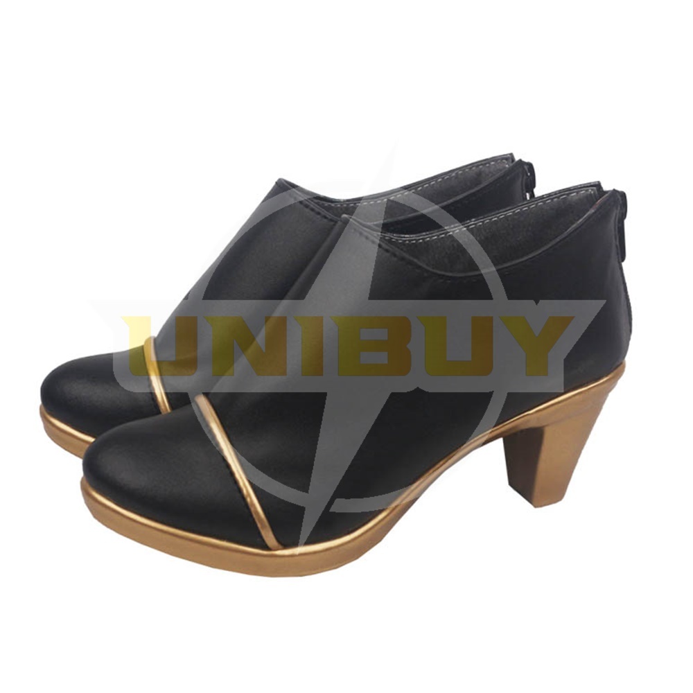 SHUFFLE X La Mort Noir Neige Shoes Cosplay Men Boots Ensemble Stars 2 Unibuy