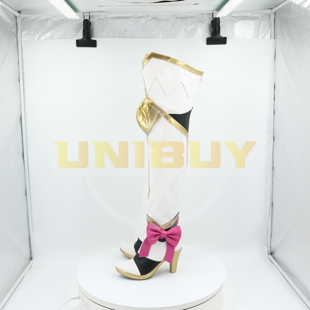 Genshin Impact Noelle Shoes Cosplay Women Boots