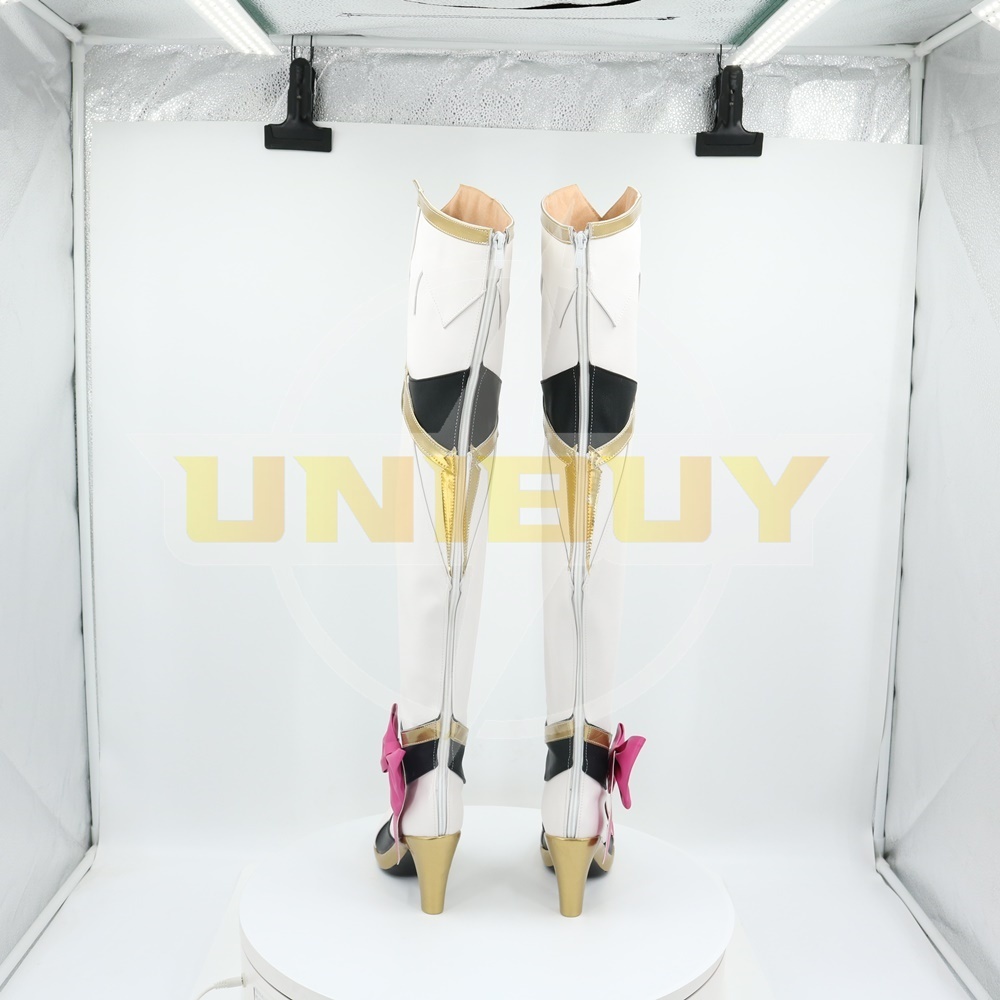 Genshin Impact Noelle Shoes Cosplay Women Boots