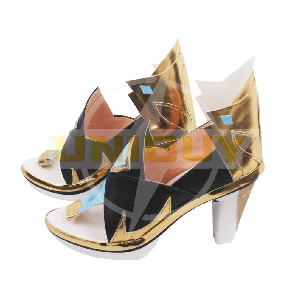 Genshin Impact Shenhe Shoes Cosplay Women Boots Ver.1 Unibuy