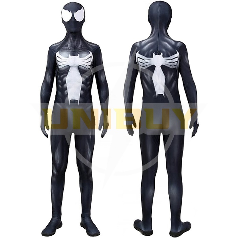 Venom Spider-Man Symbiot Costume Cosplay Suit Bodysuit For Men Kids Unibuy