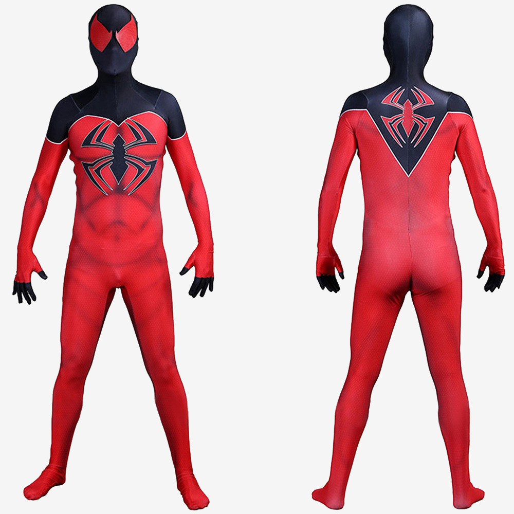 Scarlet Spider Cosplay Costume Suit Kaine Parker For Kids Adult Unibuy