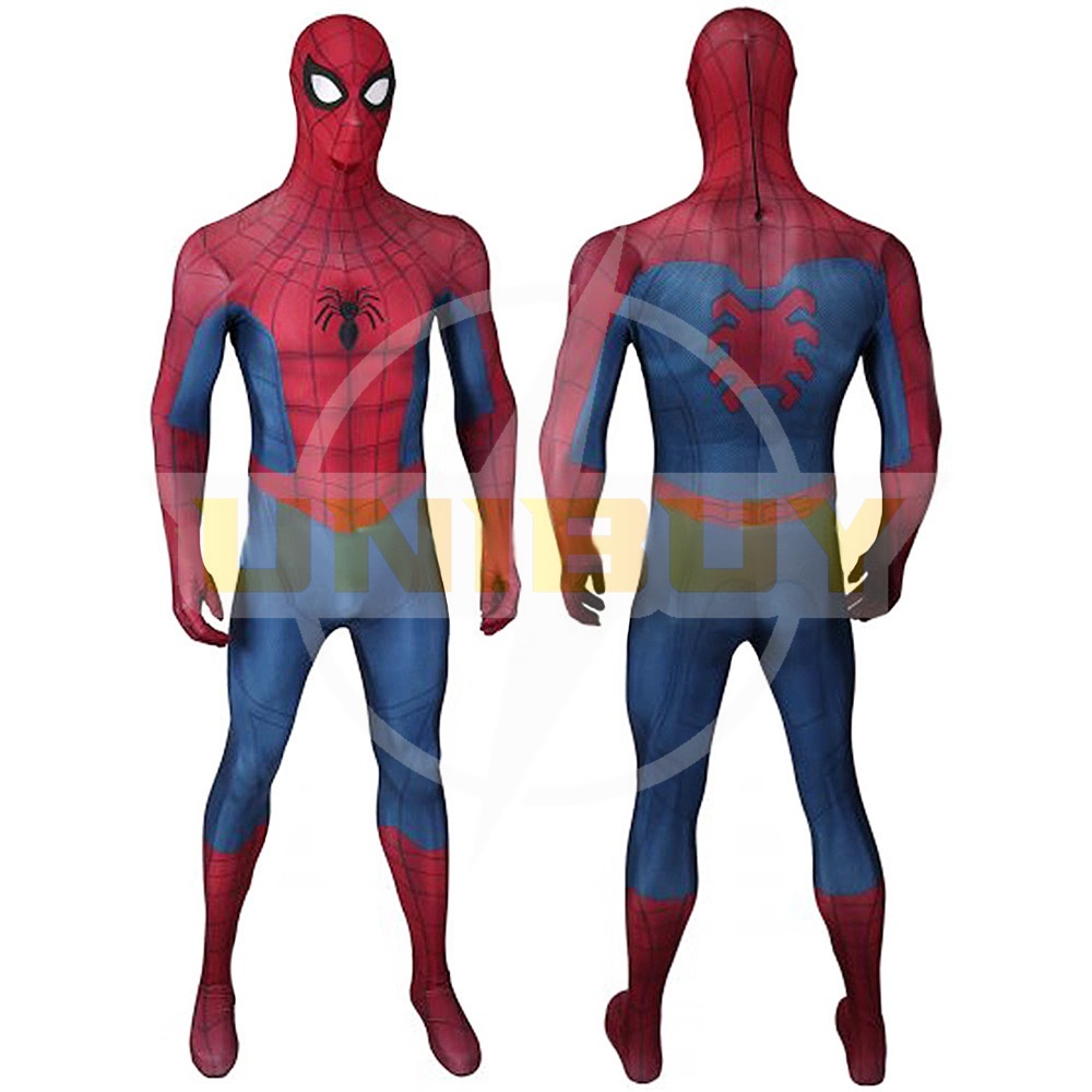 Spider-Man Homecoming Cosplay Costume Suit Spiderman Peter Parker Jumpsuit Unibuy
