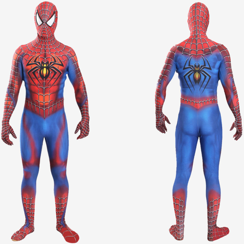 Spider-Man Cosplay Costume Suit Tobey Maguire Jumpsuit Unibuy